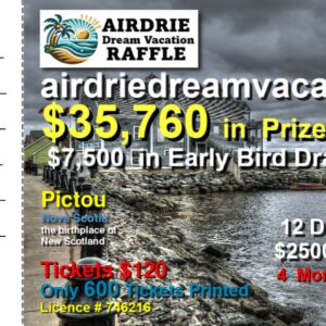 2026 Dream Vacation Ticket