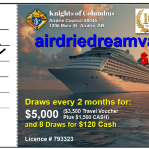 2027 Dream Vacation Ticket